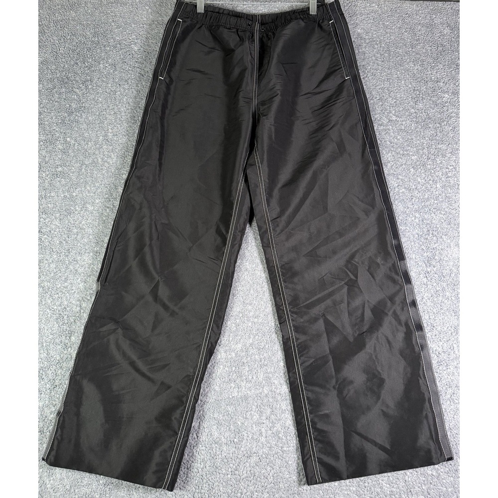 Our Legacy Speed Trousers Black Track Pants Size 40 (US M) Baggy Italian Fabric